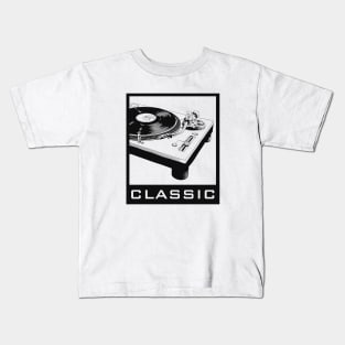 Turntable Classic Kids T-Shirt